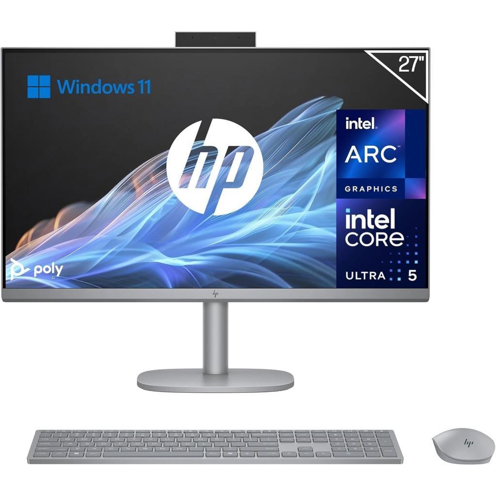 HP 27-cs0253ng 27" Core Ultra 5 3.6 GHz - SSD 512 GB - 16GB QWERTZ - Allemand Reconditionné Hewlett-Packard reconditionné disponible sur Backmarket | Dero