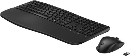 HP 685 - Ensemble clavier et souris - bi-mode, agencement à 3 zones, multi-appareils, 23 touches programmables, détection automatique du système d'exploitation, déplacement des touches à profil bas - full size - sans fil - Bluetooth, 2.4 GHz - Franç État correct N/A reconditionné disponible sur Fnac