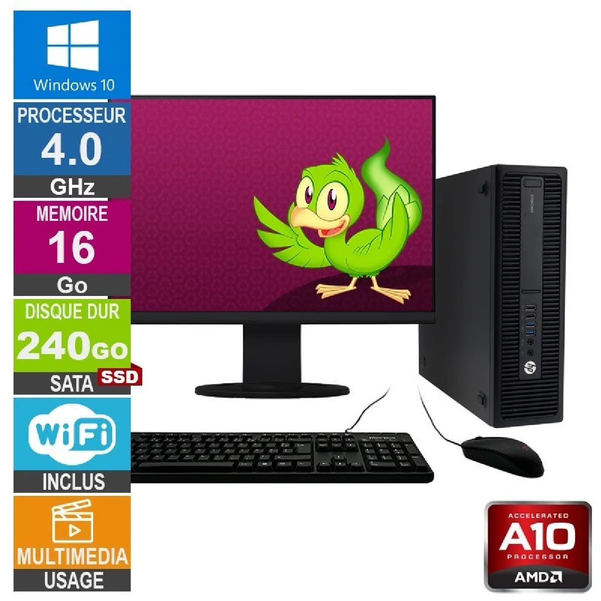 Acheter HP 705 G2 SFF A10-8750B Reconditionné - 260,32 € HP 705 G2 SFF A10-8750B Reconditionné Hewlett-Packard reconditionné disponible sur Rue du Commerce Seconde Vie