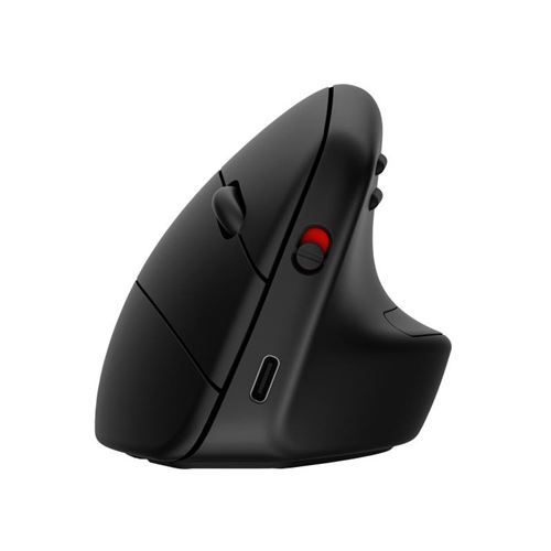 HP 925 - Souris verticale - 6 boutons - sans fil - Bluetooth 5.3, 2.4 GHz - récepteur sans fil USB - noir - emballage durable État correct N/A reconditionné disponible sur Fnac