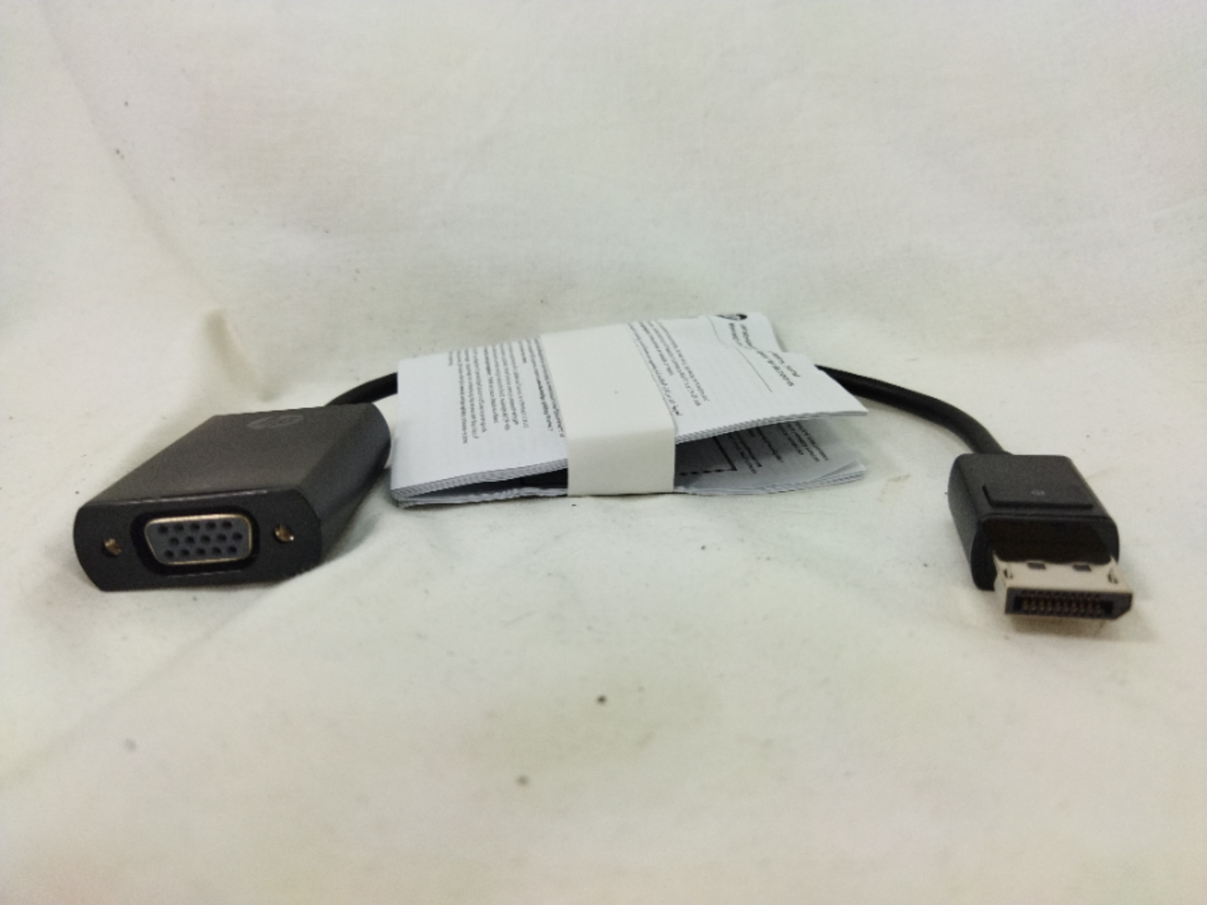 Voir photo 2 de HP Adaptateur DisplayPort Vers VGA HP Adaptateur DisplayPort Vers VGA neuf reconditionné photo 2