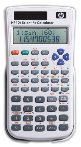 HP Calculatrice 10s État correct Hewlett-Packard reconditionné disponible sur Fnac