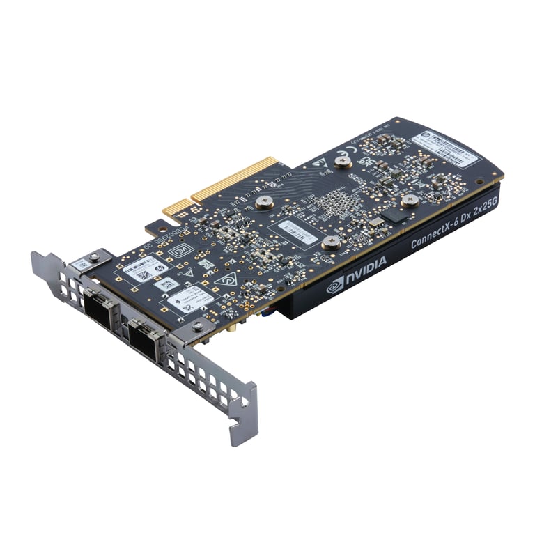 HP Carte réseau NVIDIA Mellanox ConnectX-6 LX deux ports 25 GbE SFP28 - Excellent état Parfait état reconditionné disponible sur Pixmania