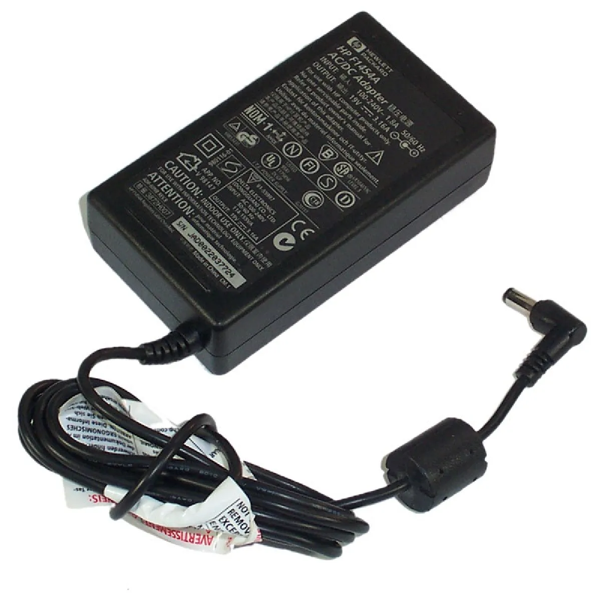 Acheter HP Chargeur F1454A - 60W État correct - 29,95 € HP Chargeur F1454A - 60W État correct Hewlett-Packard reconditionné disponible sur Rue du Commerce Seconde Vie