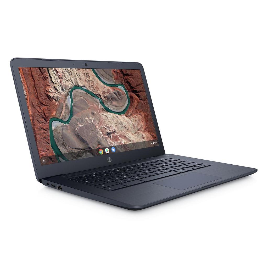 Voir photo 1 de HP ChromeBook 14-DB0001N A6-9220 2.5 GHz 64Go SSD - 4Go AZERTY - Français | Dero HP ChromeBook 14-DB0001N A6-9220 2.5 GHz 64Go SSD - 4Go AZERTY - Français Reconditionné Hewlett-Packard reconditionné | Dero