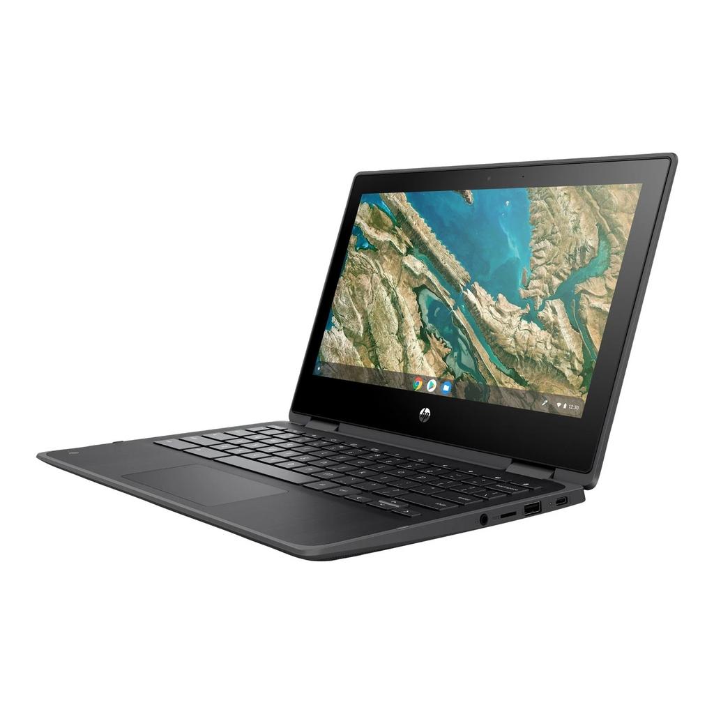 HP ChromeBook x360 11 G3 EE Celeron N4020 1.1 GHz 32Go eMMC - 4Go QWERTY - Anglais Reconditionné - 247,81 € HP ChromeBook x360 11 G3 EE Celeron N4020 1.1 GHz 32Go eMMC - 4Go QWERTY - Anglais Reconditionné Hewlett-Packard reconditionné disponible sur Backmarket