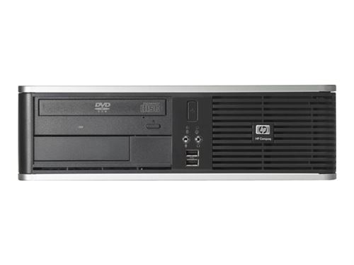 HP Compaq Business Desktop dc7900 - SFF Core 2 Duo E8500 - vPro - RAM 2 Go - HDD 250 Go - DVD SuperMulti - GMA 4500 - Gigabit Ethernet - Vista Professionnel/ déclassement à XP Pro - moniteur : aucun - Smart Buy État correct Hewlett-Packard reconditionné disponible sur Fnac