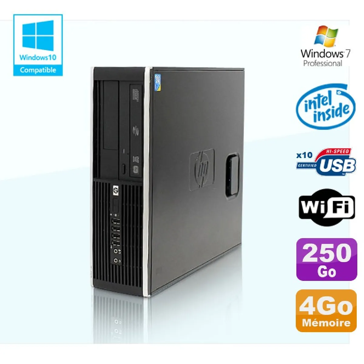 HP Compaq Elite 8100 SFF État correct - 164,50 € HP Compaq Elite 8100 SFF État correct Hewlett-Packard reconditionné disponible sur Rue du Commerce Seconde Vie