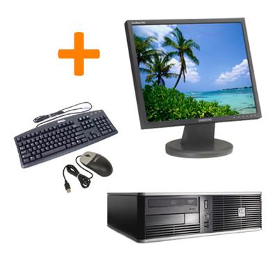 HP DC5750 + Ecran TFT 17 + Clavier + Souris État correct Hewlett-Packard reconditionné disponible sur Fnac