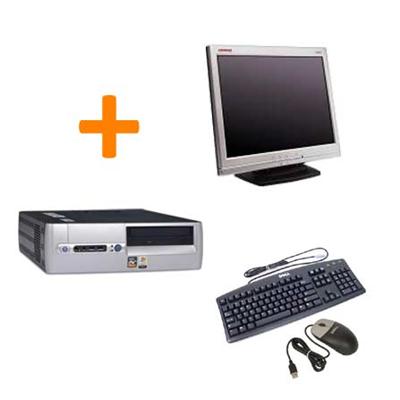 HP DX5150 + Ecran TFT 15 - AMD Athlon 2.0 Ghz État correct Hewlett-Packard reconditionné disponible sur Fnac