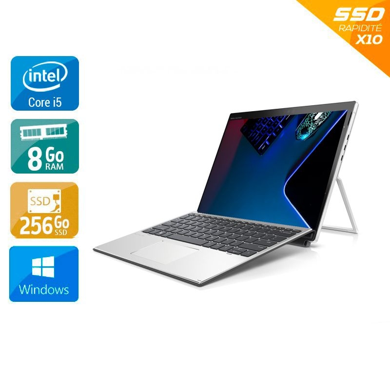 HP Elite X2 G4 13'' i5 Gen 8 8Go RAM 256Go SSD Windows 11 - Etat du Produit : État correct État correctOccasion certifiée reconditionnée Bon état reconditionné disponible sur Kiatoo