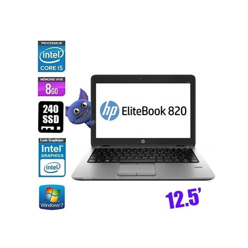 Hp elitebook 820 g1 core i5 - grade c État correct N/A reconditionné disponible sur Fnac