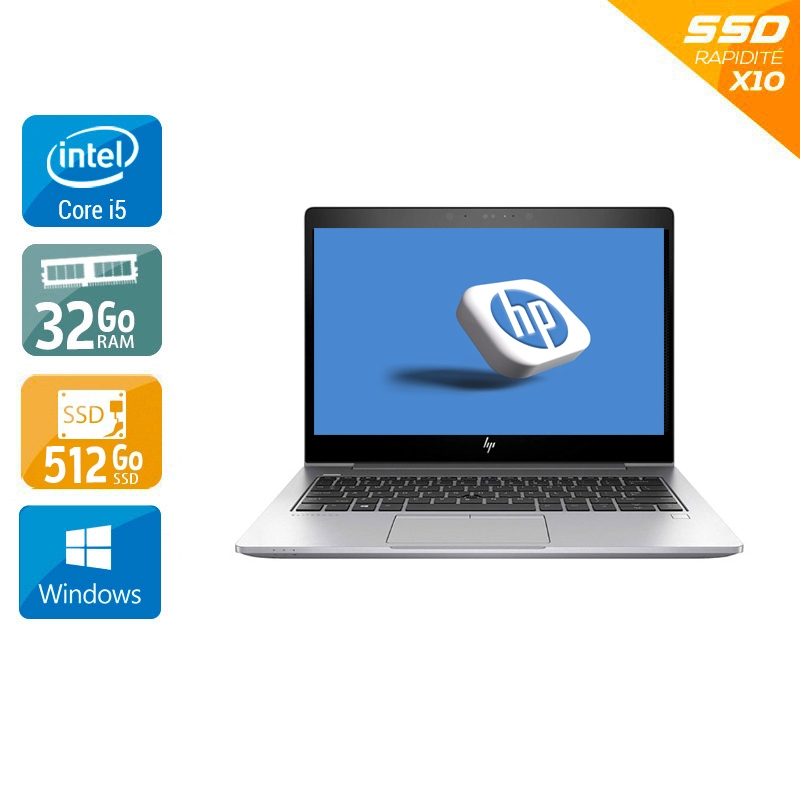 HP EliteBook 830 G7 13,3'' i5 Gen 10 - 32Go RAM 512Go SSD Windows 11 Très bon étatOccasion certifiée reconditionnée Bon état - 482,50 € HP EliteBook 830 G7 13,3'' i5 Gen 10 - 32Go RAM 512Go SSD Windows 11 Très bon étatOccasion certifiée reconditionnée Bon état reconditionné disponible sur Kiatoo