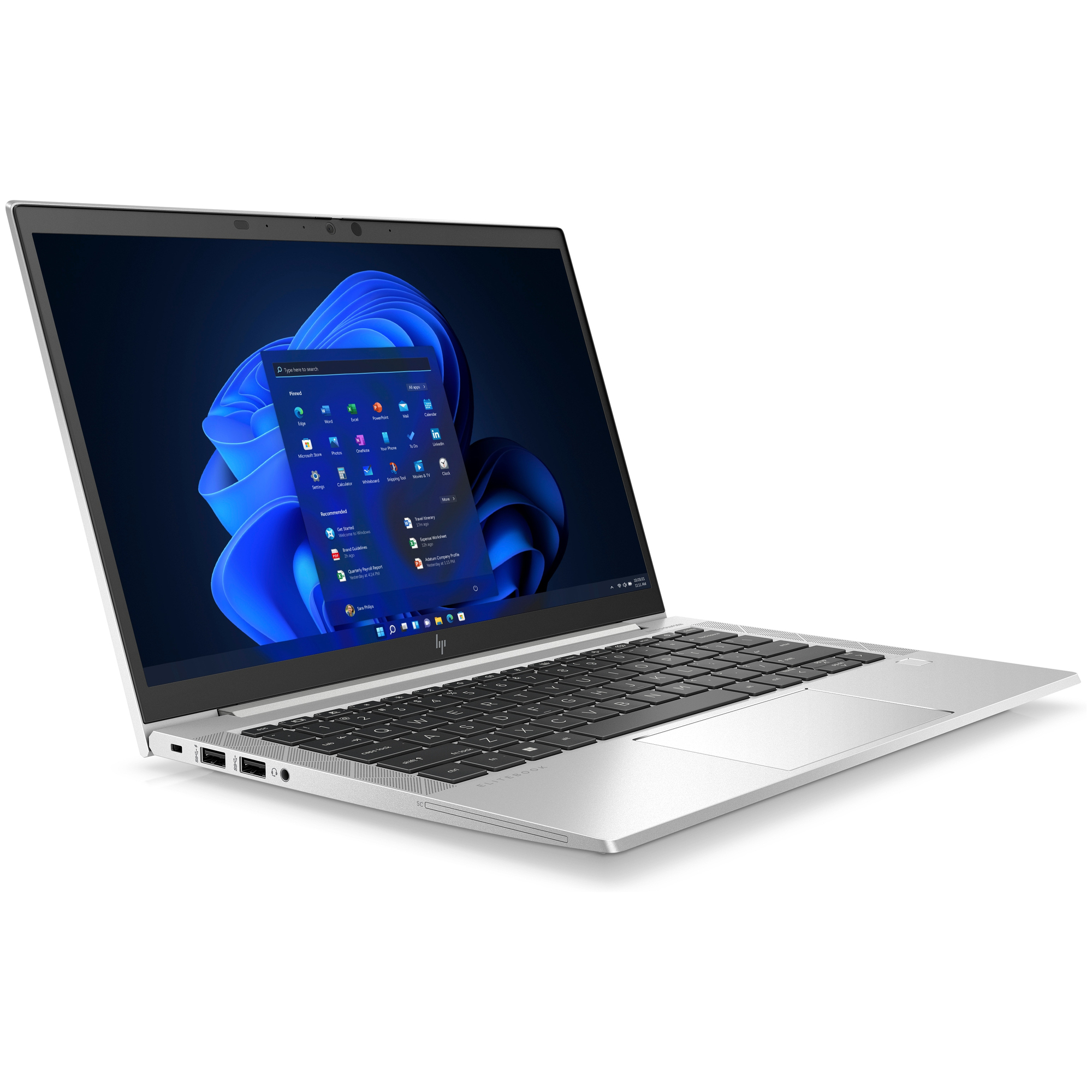 HP EliteBook 830 G8 i5-1135G7 Ordinateur portable 33,8 cm (13.3 ) Full HD Intel® Core™ i5 8 Go DDR4-SDRAM 256 Go SSD Wi-Fi 6 (802.11ax) Windows 10 Pro Argent - Bon état Bon état Hewlett-Packard reconditionné photo 2 | Dero