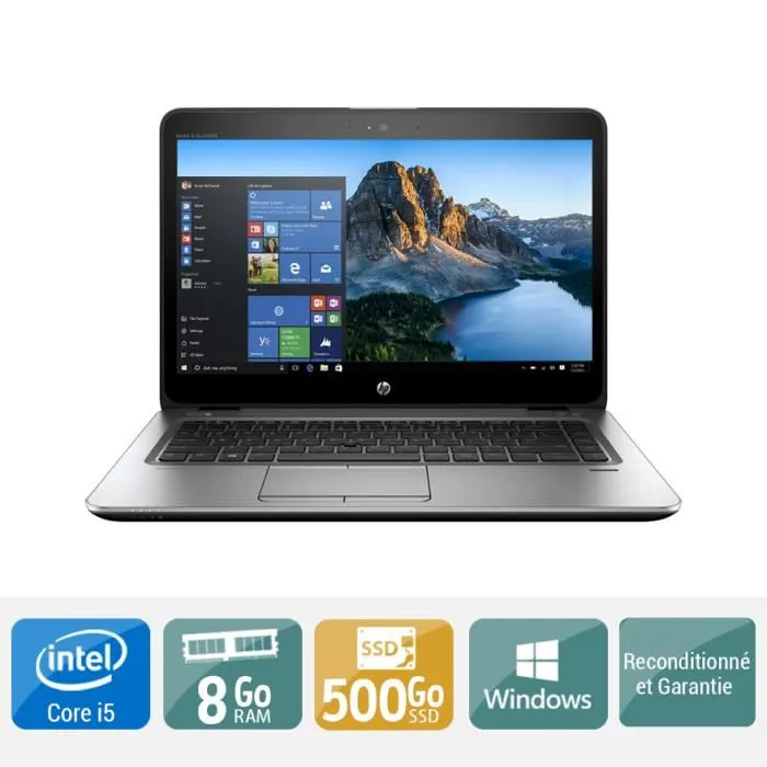 Acheter HP - EliteBook 840 G3 - Ordinateur portable - Core i5 - RAM 8Go - Stockage 500Go SSD - Reconditionné refurbished - 259,00 € HP - EliteBook 840 G3 - Ordinateur portable - Core i5 - RAM 8Go - Stockage 500Go SSD - Reconditionné refurbished reconditionné disponible sur Cdiscount Seconde Vie
