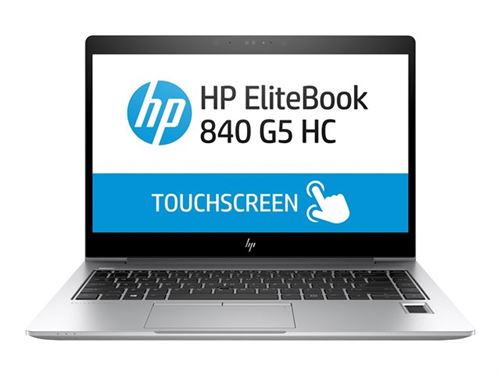 HP EliteBook 840 G5 Notebook - Intel Core i5 - 7300U / jusqu'à 3.5 GHz - vPro - Win 10 Pro 64 bits - HD Graphics 620 - 8 Go RAM - 256 Go SSD SED - 14"" IPS écran tactile HP SureView 1920 x 1080 (Full HD) - Gigabit Ethernet - Wi-Fi 5 - clavier : US État correct Hewlett-Packard reconditionné disponible sur Fnac