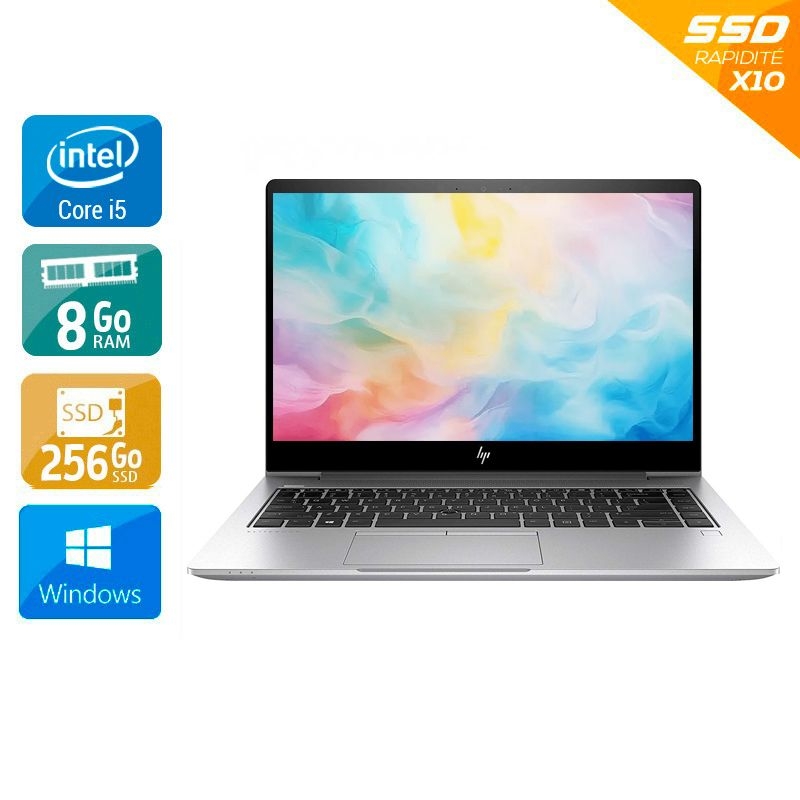 HP EliteBook 840 G6 14'' i5 Gen 8 - 8Go RAM 256Go SSD Windows 11 - Etat du Produit : État correct État correctOccasion certifiée reconditionnée Bon état reconditionné disponible sur Kiatoo