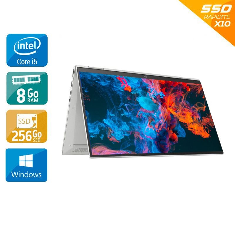 HP EliteBook X360 830 G8 NOTEBOOK PC 13'' i5 Gen 11 - 8Go RAM 256Go SSD Windows 11 État correctOccasion certifiée reconditionnée Bon état reconditionné disponible sur Kiatoo