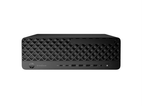 HP EliteDesk 8 G1i AI - AI PC - SFF Core Ultra 7 265 / jusqu'à 5.3 GHz - RAM 16 Go - SSD 512 Go - NVMe - Intel Graphics - Gigabit Ethernet, IEEE 802.11ax (Wi-Fi 6E), Bluetooth 5.3 - Win 11 Pro - moniteur : aucun - clavier : Français - noir Jack - Smart État correct N/A reconditionné disponible sur Fnac