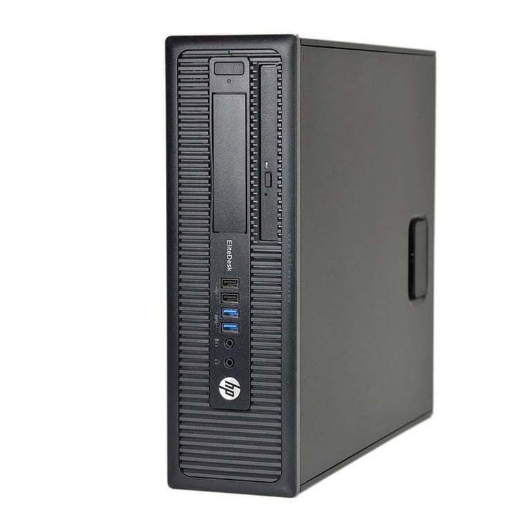 HP EliteDesk 800 G1 SFF (Intel Core i3-4138GB RAM - 120 + 500GB Hybride (SSD + HDD) - DVD-ROM - Windows 10) - Excellent état Comme neuf Hewlett-Packard reconditionné disponible sur Pixmania