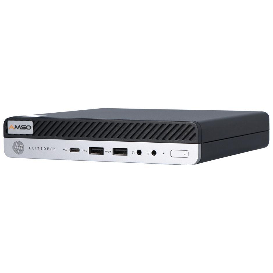 HP EliteDesk 800 G3 Mini Core i5 3.4 GHz - SSD 256 Go RAM 8 Go Reconditionné Hewlett-Packard reconditionné disponible sur Backmarket