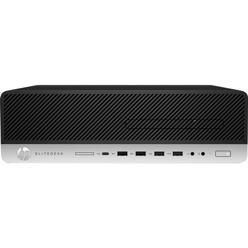 HP EliteDesk 800 G5 - SFF Core i5 9500 / jusqu'à 4.4 GHz - RAM 8 Go - SSD 512 Go - UHD Graphics 630 - Win 11 - moniteur : aucun - noir, argent - reconditionné - Grade A État correct N/A reconditionné disponible sur Fnac