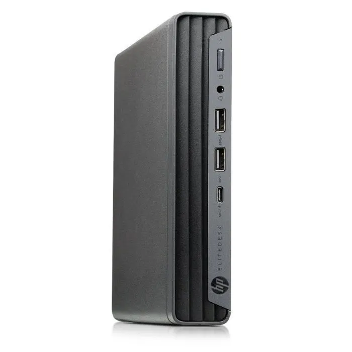 HP EliteDesk 800 G6 Mini Core i5-10500T 16 Go RAM 256 Go SSD Sans clavier WiFi Win 11 Pro - Reconditionné - Excellent état Reconditionné Hewlett-Packard reconditionné disponible sur Cdiscount Seconde Vie