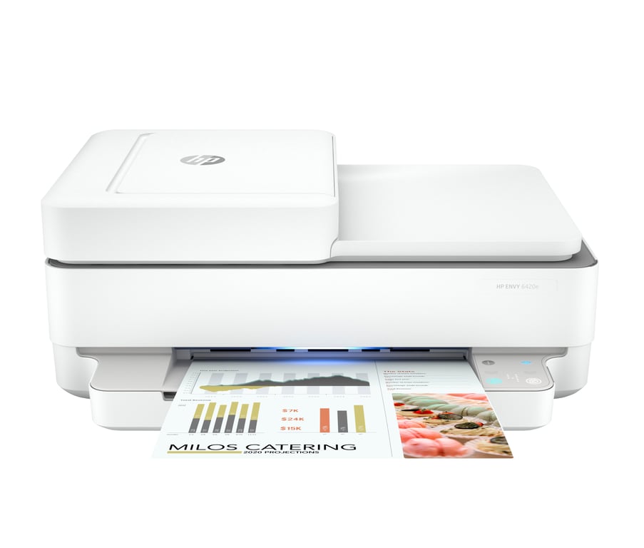 HP ENVY 6420e Sans fil All-in-One Couleur Imprimante, Instant Ink; copieur, scanner - Excellent état Parfait état Hewlett-Packard reconditionné disponible sur Pixmania