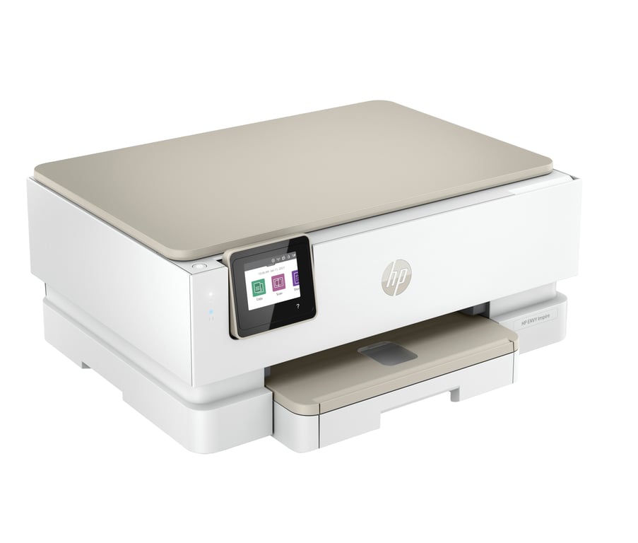 HP ENVY Inspire 7224e Sans fil All-in-One Couleur Imprimante, Instant Ink; copieur, scanner - Excellent état Parfait état Hewlett-Packard reconditionné photo 2 | Dero