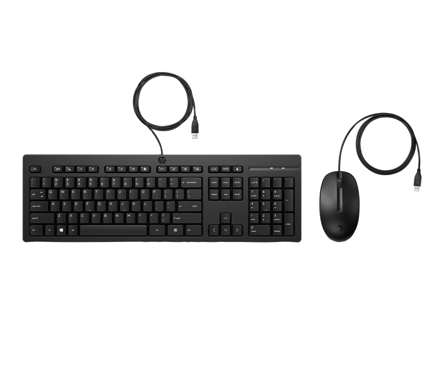 HP INC. tastiera Mouse incluso Ufficio USB Nero - Excellent état Parfait état Hewlett-Packard reconditionné disponible sur Pixmania