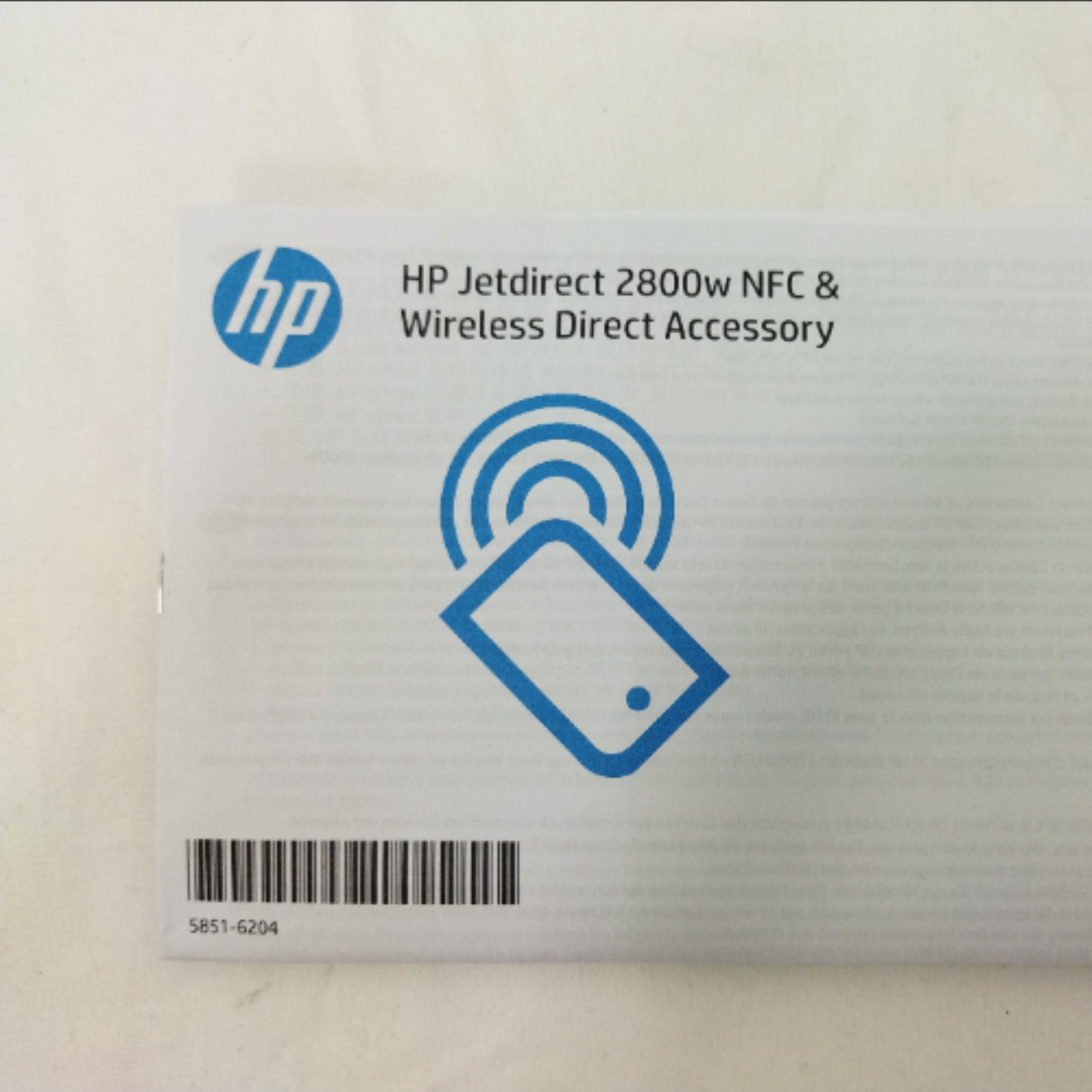 Voir photo 4 de HP Jetdirect 2800w NFC/Wireless Direct Accessory HP Jetdirect 2800w NFC/Wireless Direct Accessory très bon état reconditionné photo 4