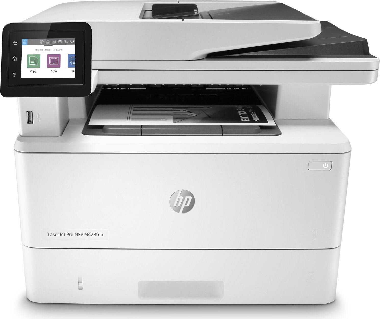 HP LaserJet Pro 400 MFP M428fdn Blanc Très bon état Hewlett-Packard reconditionné disponible sur Refurbed | Dero