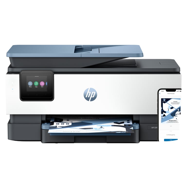 HP OfficeJet Pro 8125e Sans fil All-in-One Couleur Imprimante, Instant Ink; Impression recto-verso - Excellent état Parfait état Hewlett-Packard reconditionné disponible sur Pixmania