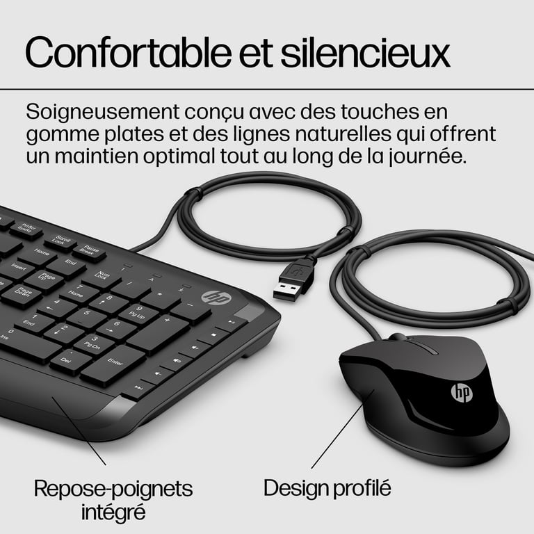 HP Pavilion Clavier et souris 200 pour - Très bon état Très bon état Hewlett-Packard reconditionné photo 3 | Dero