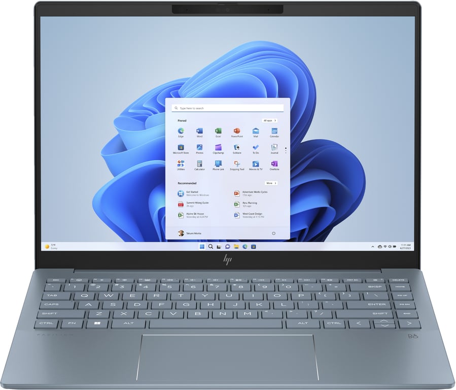 HP Pavilion Plus 14-ey0018nf AMD Ryzen™ 7 7840U Ordinateur portable 35,6 cm (14 ) 3K 16 Go LPDDR5x-SDRAM 512 Go SSD Wi-Fi 6 (802.11ax) Windows 11 Home Bleu - Bon état Bon état Hewlett-Packard reconditionné disponible sur Pixmania