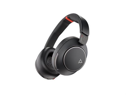 HP Poly Voyager Surround 85 - Voyager Surround 80 series - micro-casque - circum-aural - Bluetooth - sans fil - Suppresseur de bruit actif - USB-C via un adaptateur Bluetooth - noir - certifié UC État correct reconditionné disponible sur Fnac