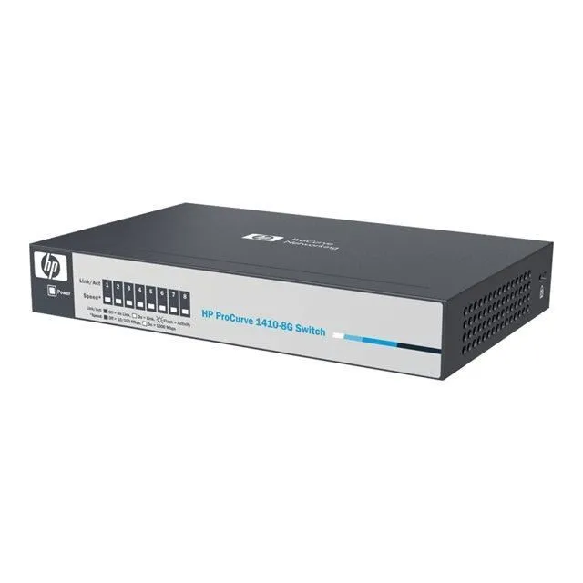 HP ProCurve 1410-8G (J9559A) - Switch 8 ports refurbished - 97,85 € HP ProCurve 1410-8G (J9559A) - Switch 8 ports refurbished reconditionné disponible sur Cdiscount Seconde Vie