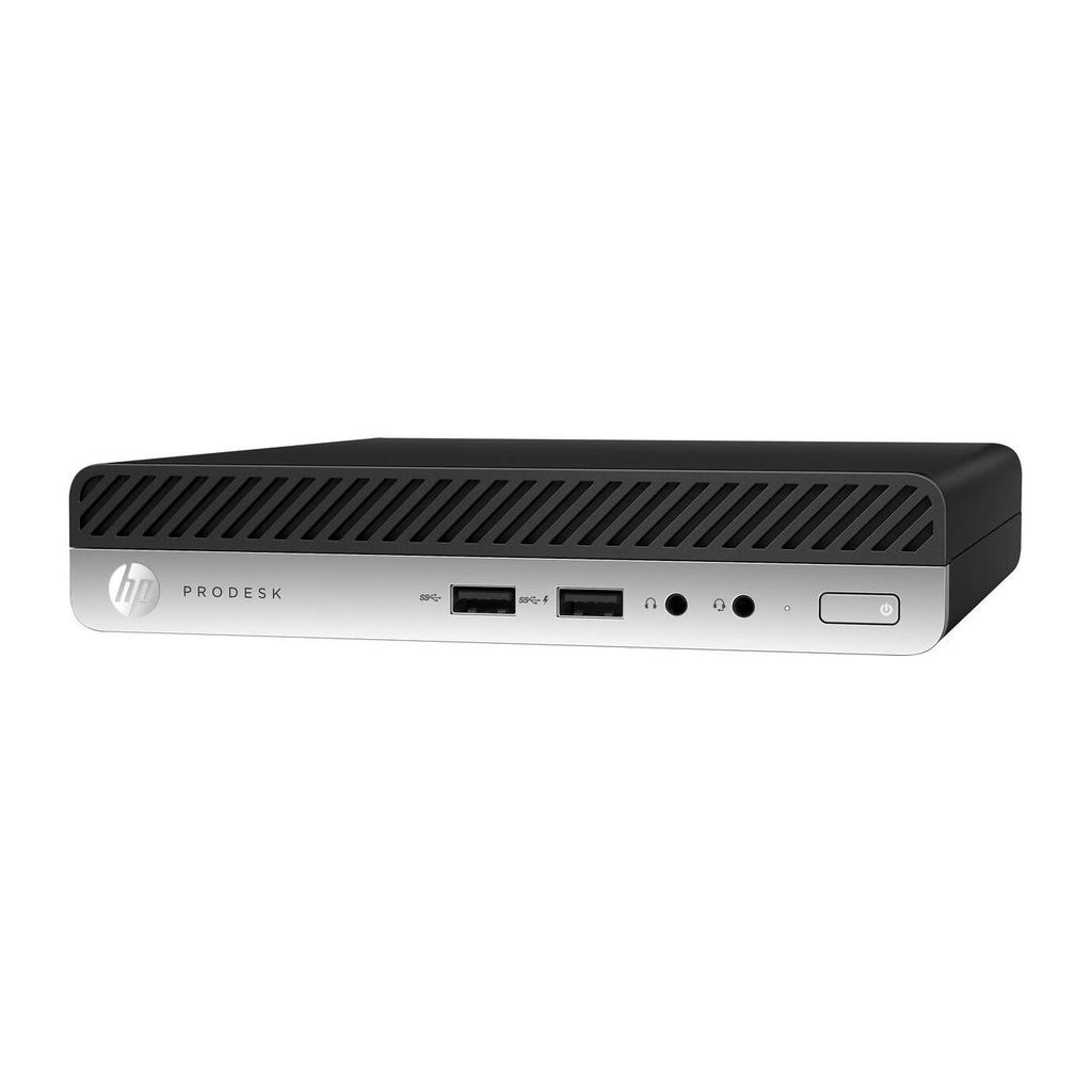 HP ProDesk 400 G5 Mini Celeron 3 GHz - SSD 256 Go RAM 8 Go Reconditionné Hewlett-Packard reconditionné disponible sur Backmarket