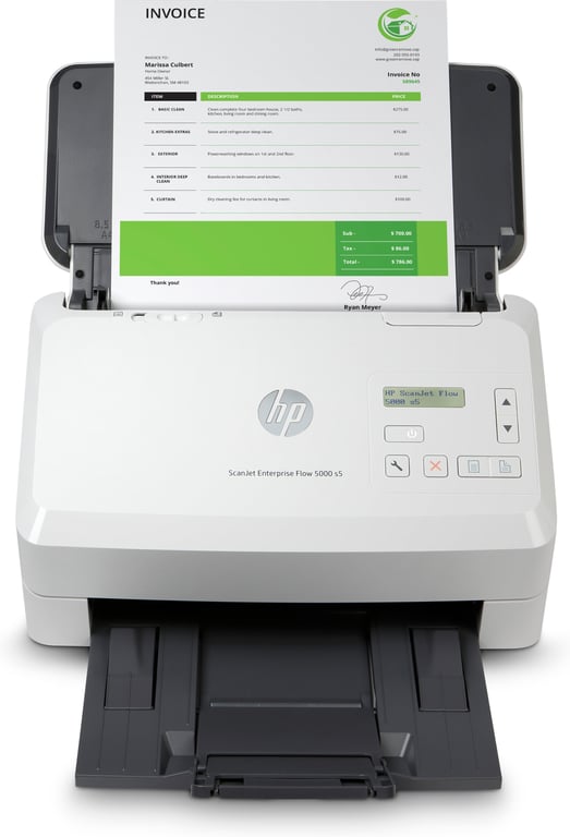 HP Scanjet Enterprise Flow 5000 s5 Alimentation feuille à feuille de scanner 600 x 600 DPI A4 Blanc - Excellent état Parfait état - 533,18 € HP Scanjet Enterprise Flow 5000 s5 Alimentation feuille à feuille de scanner 600 x 600 DPI A4 Blanc - Excellent état Parfait état Hewlett-Packard reconditionné disponible sur Pixmania