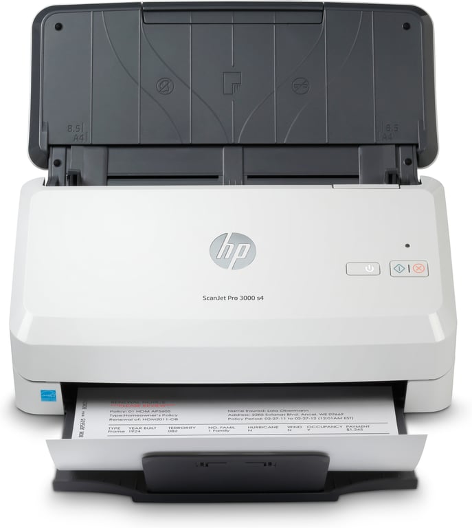 HP Scanjet Pro 3000 s4 Alimentation feuille à feuille de scanner 600 x 600 DPI A4 Noir, Blanc - Excellent état Parfait état - 352,84 € HP Scanjet Pro 3000 s4 Alimentation feuille à feuille de scanner 600 x 600 DPI A4 Noir, Blanc - Excellent état Parfait état Hewlett-Packard reconditionné disponible sur Pixmania