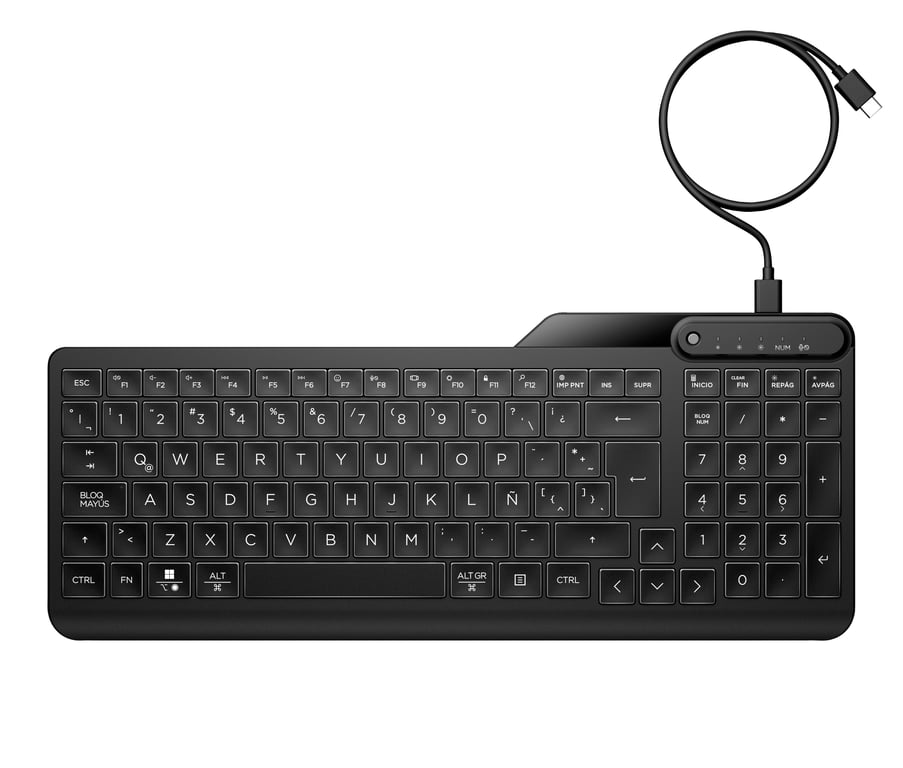 HP STORE 3PL clavier Bureau USB Noir - Excellent état Parfait état Hewlett-Packard reconditionné disponible sur Pixmania