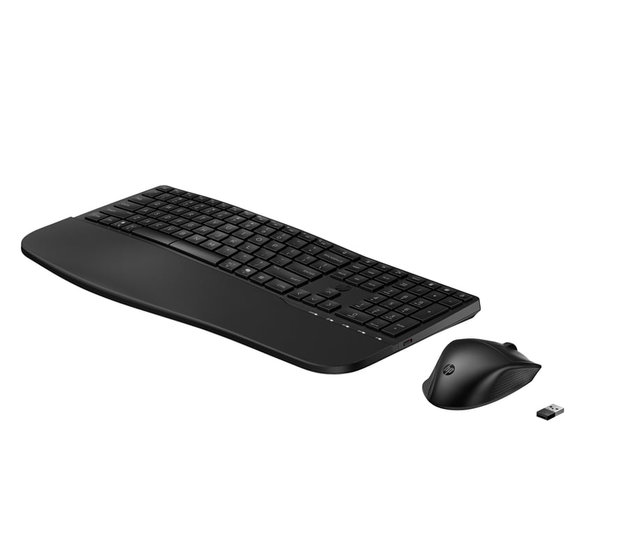 HP STORE 3PL clavier Souris incluse Bureau RF sans fil + Bluetooth Noir - Excellent état Parfait état Hewlett-Packard reconditionné disponible sur Pixmania