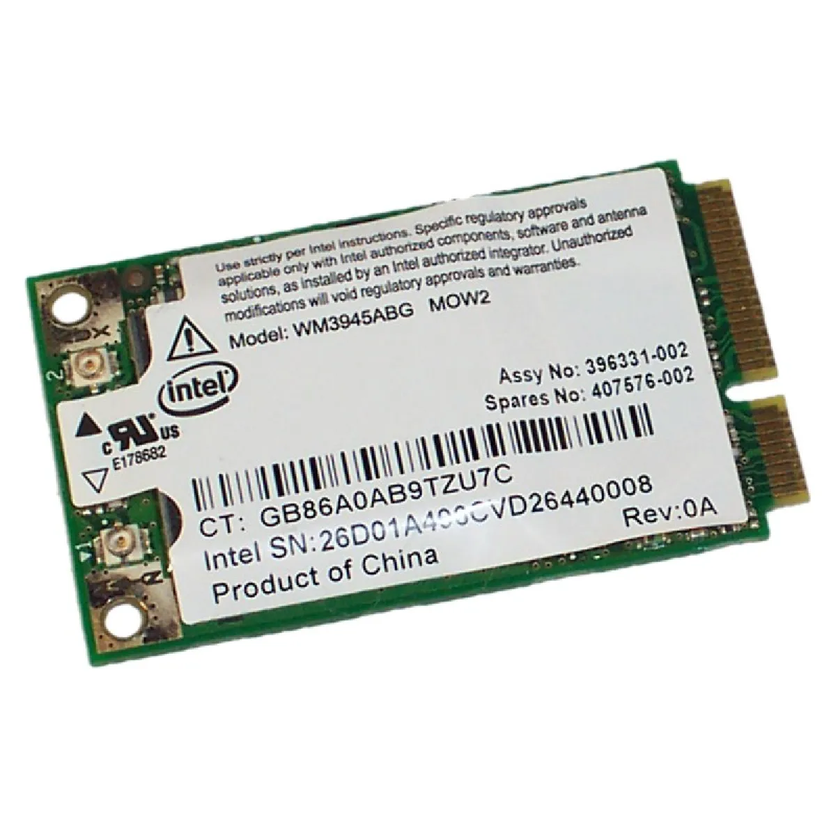 Acheter HP Wifi Mini-PCIe Card État correct - 14,95 € HP Wifi Mini-PCIe Card État correct Hewlett-Packard reconditionné disponible sur Rue du Commerce Seconde Vie