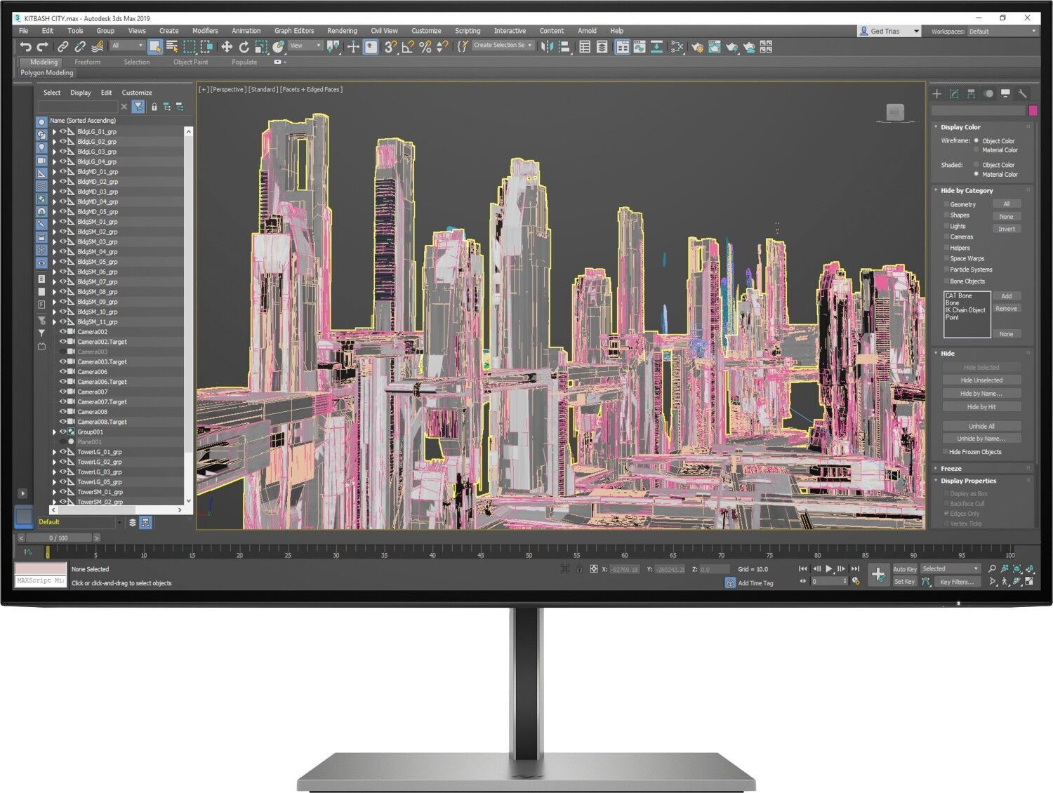 HP Z27u G3 27" Noir/Argent Bon état Hewlett-Packard reconditionné disponible sur Refurbed | Dero