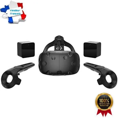 HTC Vive Casque de réalité virtuelle VR avec manettes et station de base Reconditionné - 299,90 € HTC Vive Casque de réalité virtuelle VR avec manettes et station de base Reconditionné HTC Vive reconditionné disponible sur Cdiscount Seconde Vie