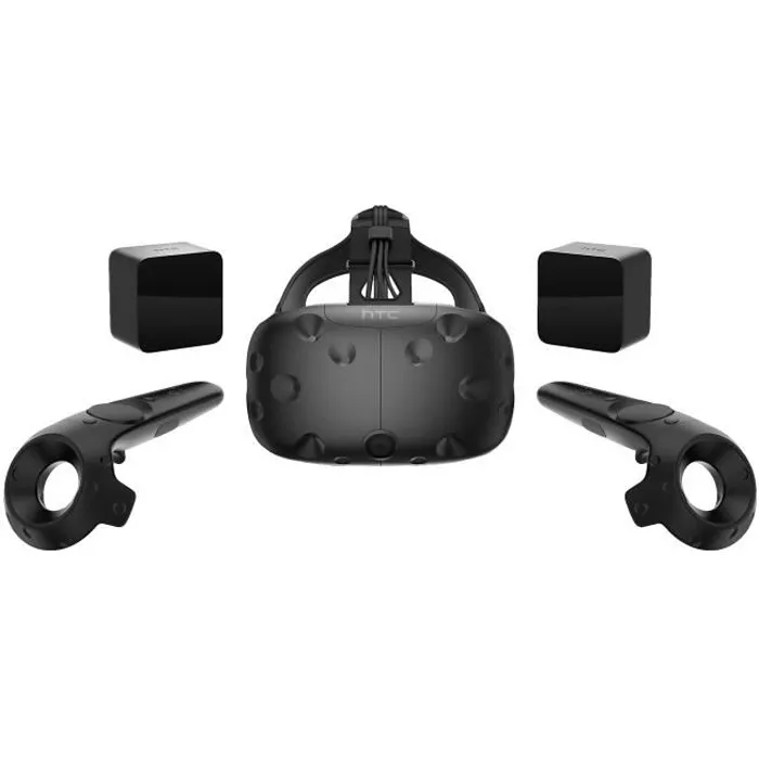 HTC Vive Casque de visualisation dédié Noir 110° Monotone AMOLED 1080 x 1200 pixels Reconditionné - 299,90 € HTC Vive Casque de visualisation dédié Noir 110° Monotone AMOLED 1080 x 1200 pixels Reconditionné HTC reconditionné disponible sur Cdiscount Seconde Vie