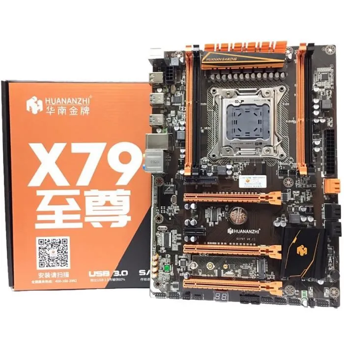 HUANANZHI Deluxe X79 2011 DDR3 PC Ordinateurs de Bureau Cartes MèRes Ordinateur Ordinateur Cartes MèRes 3XPCI-e X16 7.1 Feux Reconditionné - 107,91 € HUANANZHI Deluxe X79 2011 DDR3 PC Ordinateurs de Bureau Cartes MèRes Ordinateur Ordinateur Cartes MèRes 3XPCI-e X16 7.1 Feux Reconditionné SODIAL reconditionné disponible sur Cdiscount Seconde Vie