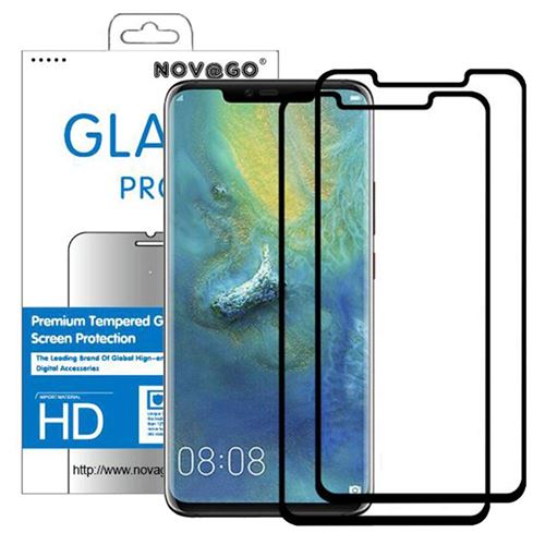 Huawei Mate 20 Pro -2 Films Protection écran en Verre trempé résistant 3D incurvé Couvre la totalité de l'écran État correct N/A reconditionné disponible sur Fnac
