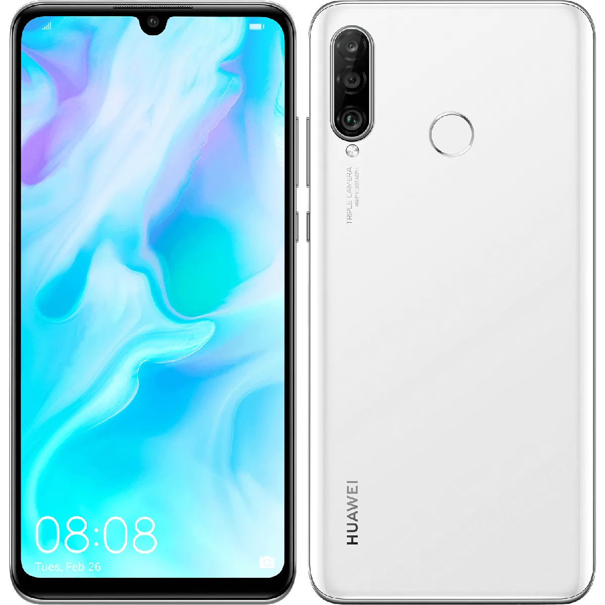 Huawei P30 Lite - 128 Go - Blanc Reconditionné - 159,00 € Huawei P30 Lite - 128 Go - Blanc Reconditionné Huawei reconditionné disponible sur Rue du Commerce Seconde Vie