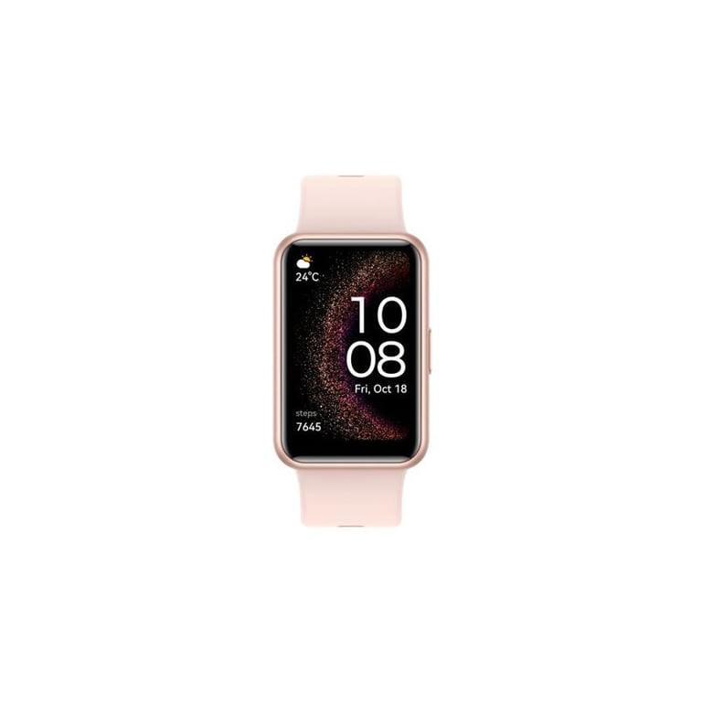 Huawei WATCH Fit Special Edition 4,17 cm (1.64 ) AMOLED 30 mm Numérique 456 x 280 pixels Écran tactile Rose GPS (satellite) - Excellent état Parfait état Huawei reconditionné disponible sur Pixmania